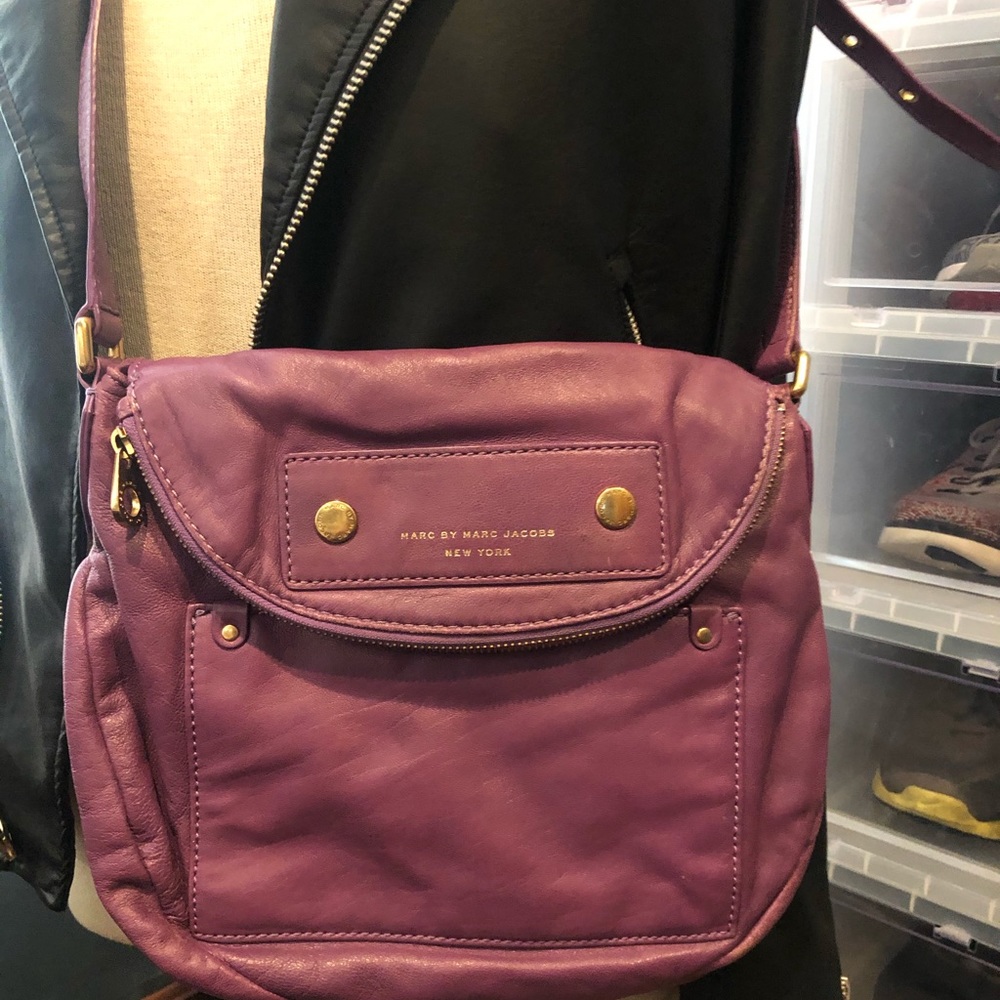 Marc by Marc Jacobs rare purple Natasha crossbody - Picture 3 of 7